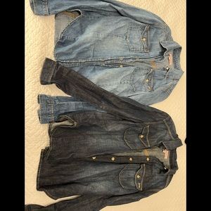 Juicy couture denim shirts